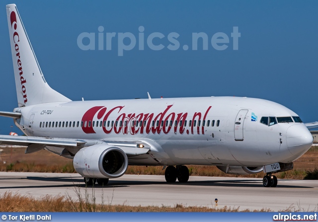 CS-TQU, Boeing 737-800, Corendon Dutch Airlines