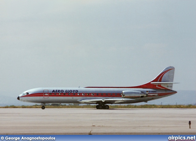 D-ABAK, Sud Aviation SE-210-Caravelle 10R , Aero Lloyd