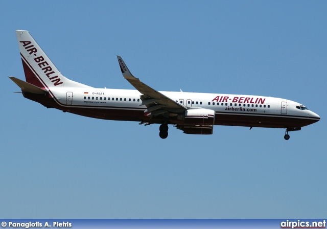 D-ABAT, Boeing 737-800, Air Berlin