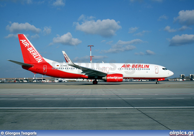 D-ABBX, Boeing 737-800, Air Berlin