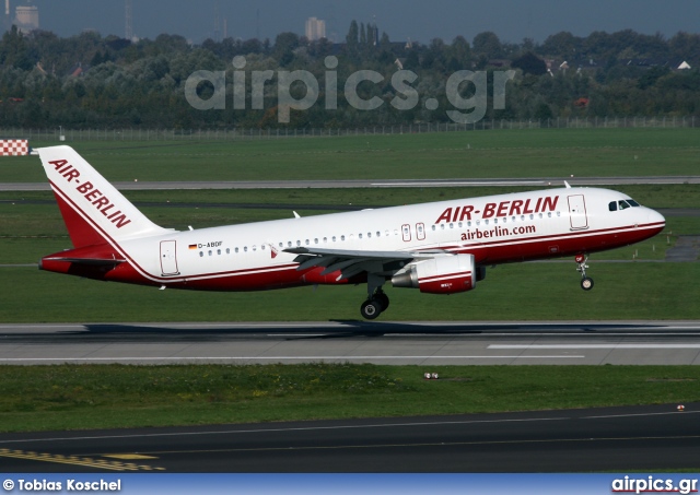 D-ABDF, Airbus A320-200, Air Berlin