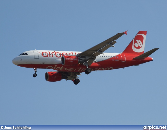 D-ABGO, Airbus A319-100, Air Berlin