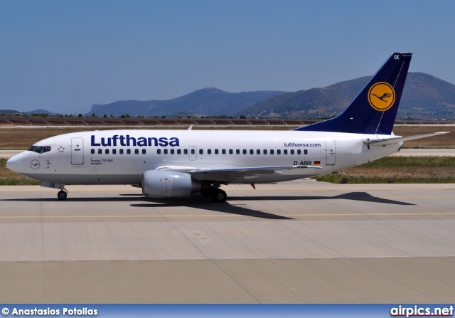 D-ABIX, Boeing 737-500, Lufthansa