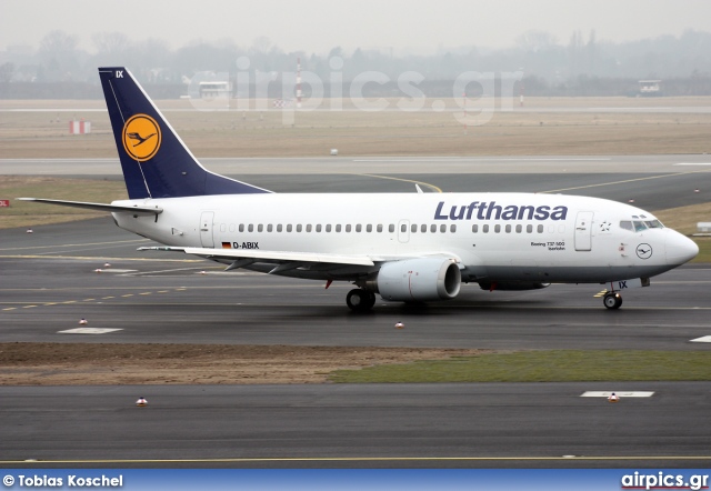 D-ABIX, Boeing 737-500, Lufthansa