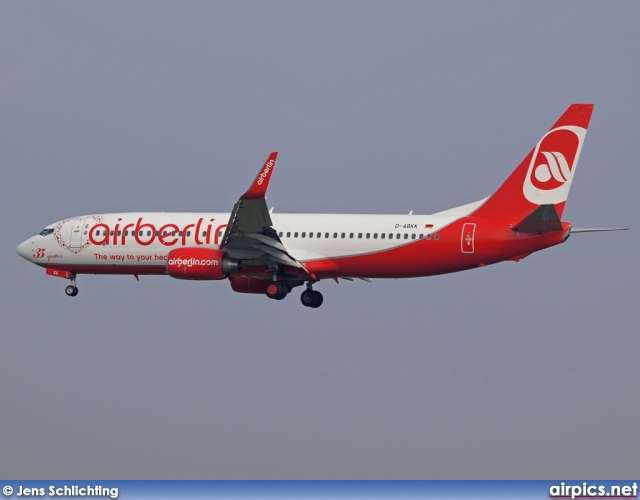 D-ABKK, Boeing 737-800, Air Berlin