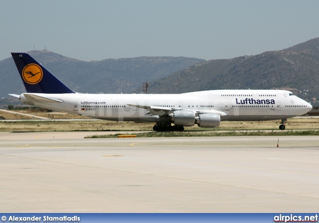 D-ABYC, Boeing 747-8 Intercontinental, Lufthansa