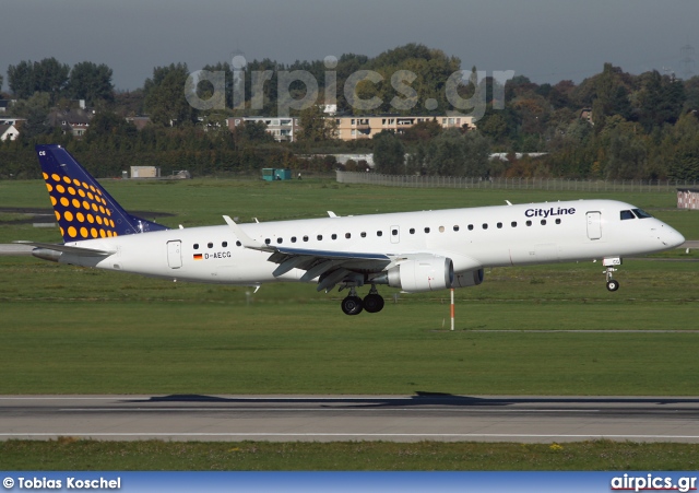 D-AECG, Embraer ERJ 190-100LR (Embraer 190), Lufthansa CityLine