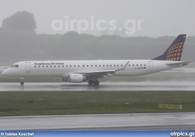 D-AEMD, Embraer ERJ 190-200LR (Embraer 195), Augsburg Airways