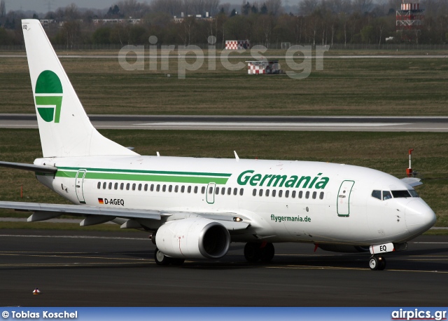 D-AGEQ, Boeing 737-700, Germania