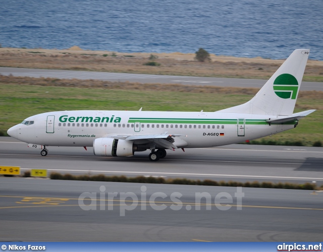 D-AGEQ, Boeing 737-700, Germania