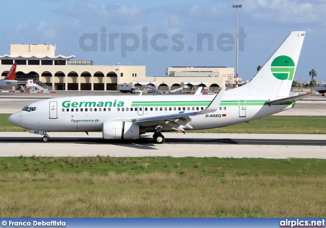 D-AGEQ, Boeing 737-700, Germania