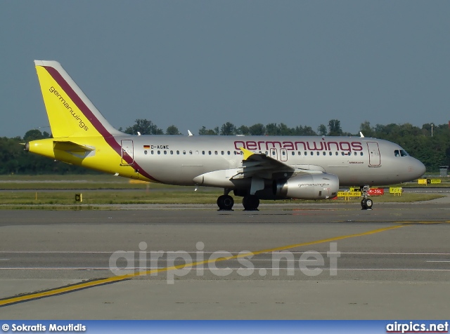 D-AGWE, Airbus A319-100, Germanwings