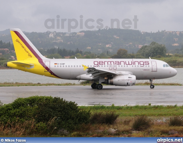 D-AGWF, Airbus A319-100, Germanwings