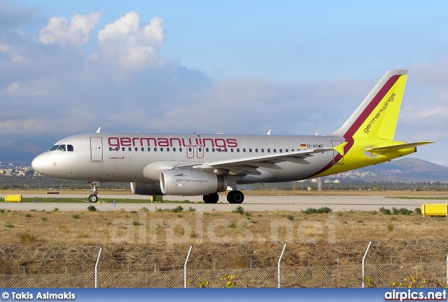 D-AGWF, Airbus A319-100, Germanwings