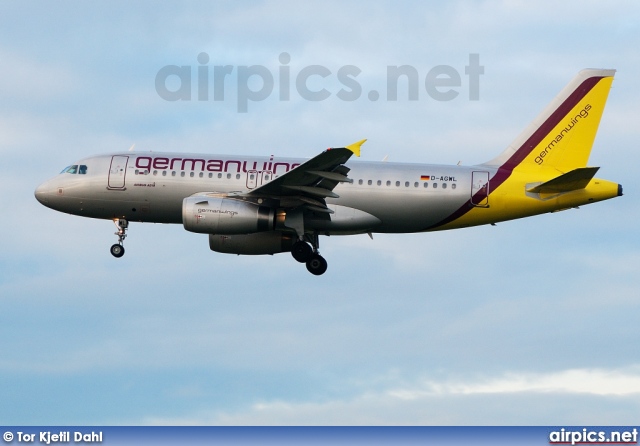 D-AGWL, Airbus A319-100, Germanwings