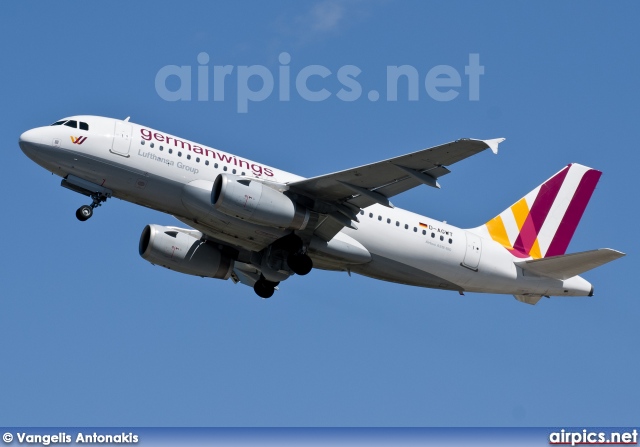 D-AGWT, Airbus A319-100, Germanwings