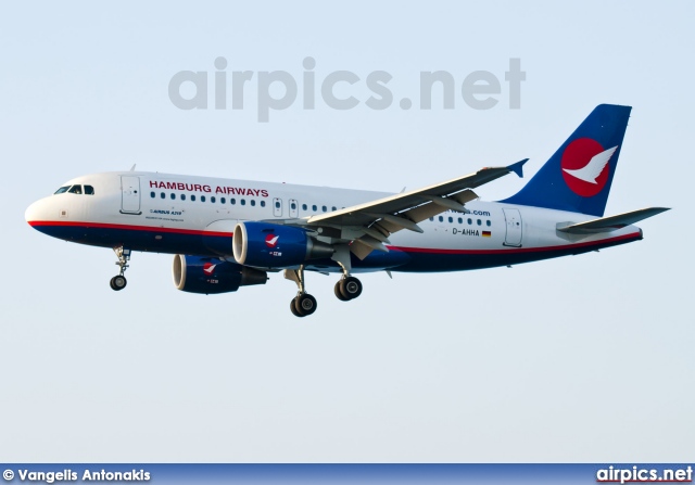 D-AHHA, Airbus A319-100, Hamburg Airways