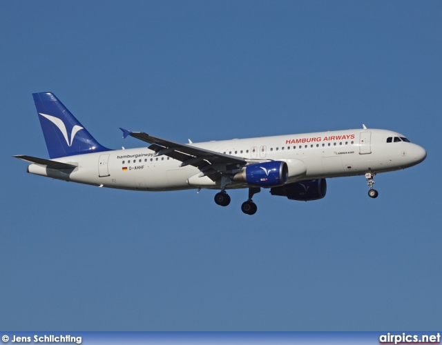 D-AHHF, Airbus A320-200, Hamburg Airways