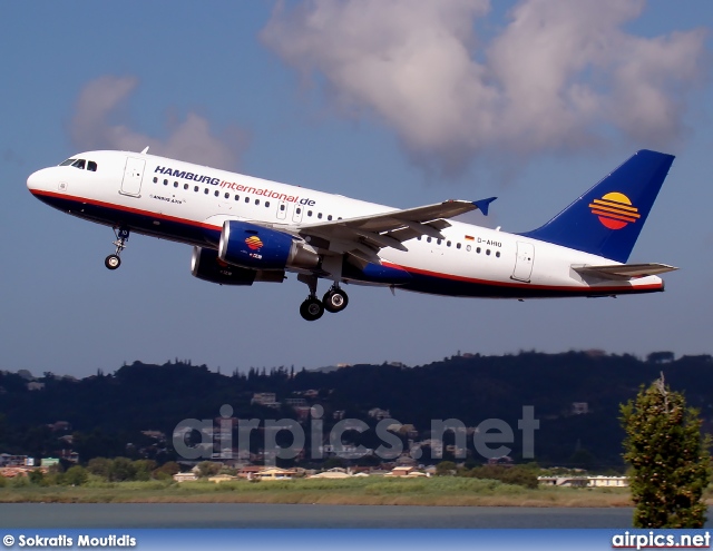 D-AHIO, Airbus A319-100, Hamburg International