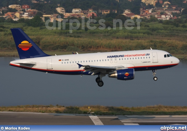 D-AHIO, Airbus A319-100, Hamburg International