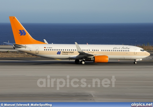 D-AHLK, Boeing 737-800, Hapag-Lloyd Kreuzfahrten