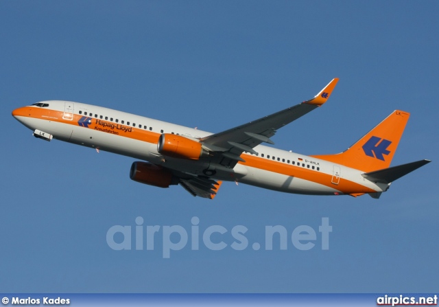 D-AHLK, Boeing 737-800, Hapag-Lloyd Kreuzfahrten