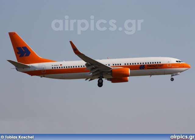 D-AHLK, Boeing 737-800, Hapag-Lloyd Kreuzfahrten