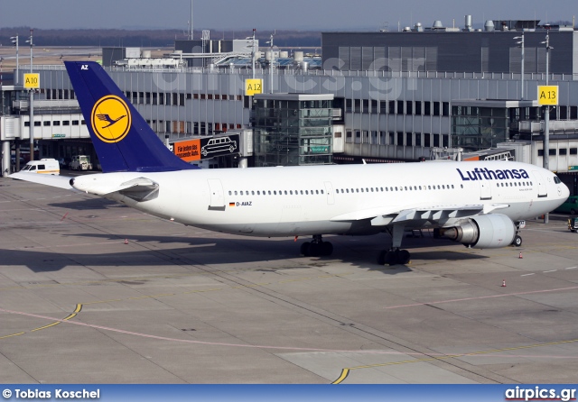 D-AIAZ, Airbus A300B4-600R, Lufthansa