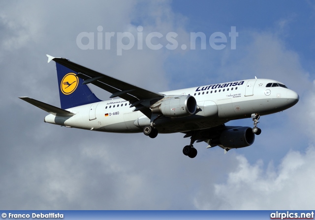 D-AIBD, Airbus A319-100, Lufthansa