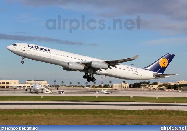 D-AIGF, Airbus A340-300, Lufthansa