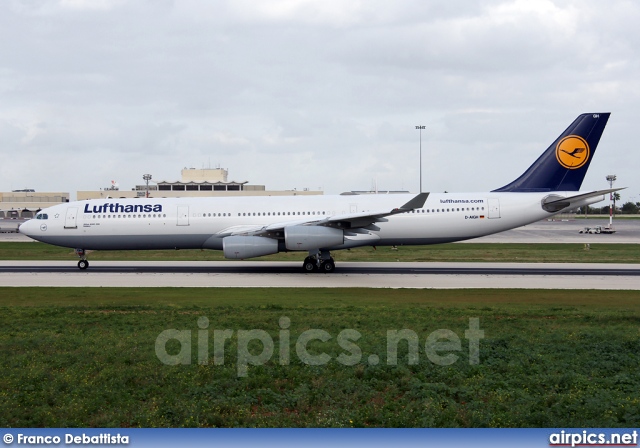 D-AIGH, Airbus A340-300, Lufthansa