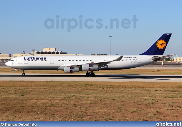 D-AIGU, Airbus A340-300, Lufthansa