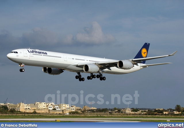 D-AIHX, Airbus A340-600, Lufthansa