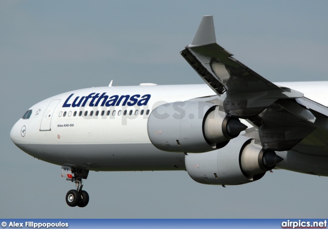 D-AIHY, Airbus A340-600, Lufthansa