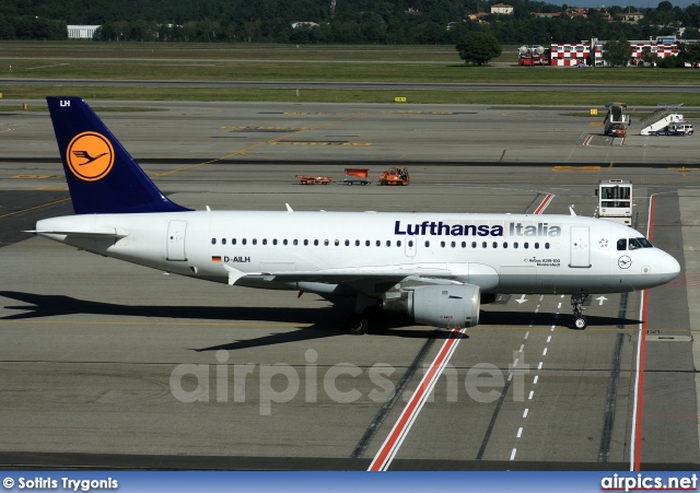 D-AILH, Airbus A319-100, Lufthansa Italia