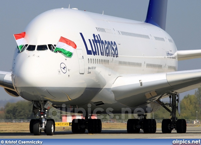 D-AIMF, Airbus A380-800, Lufthansa