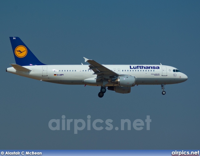D-AIPY, Airbus A320-200, Lufthansa