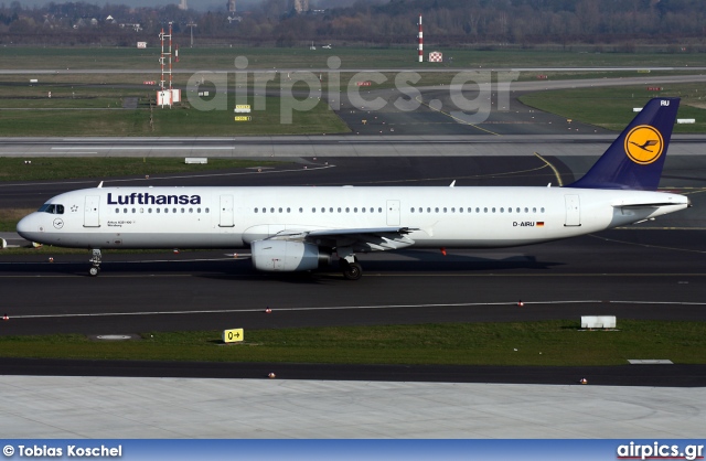 D-AIRU, Airbus A321-200, Lufthansa