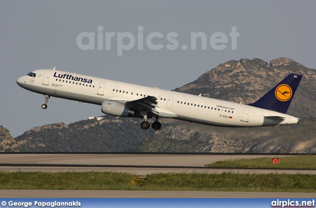 D-AISU, Airbus A321-200, Lufthansa