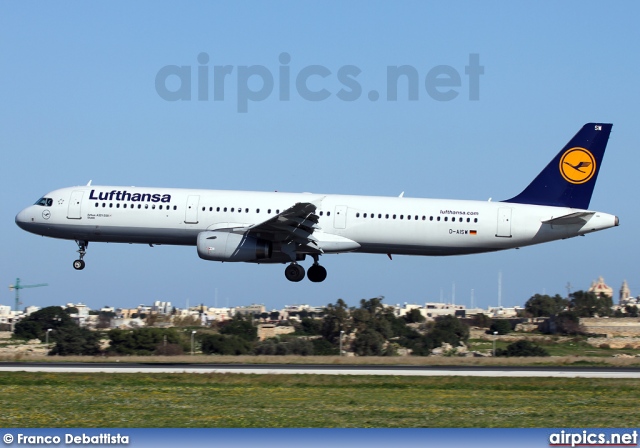 D-AISW, Airbus A321-200, Lufthansa