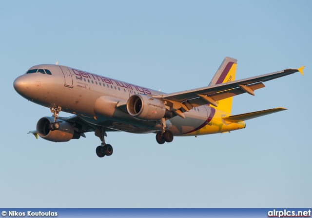 D-AKNL, Airbus A319-100, Germanwings