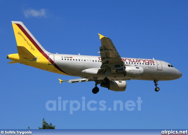 D-AKNN, Airbus A319-100, Germanwings