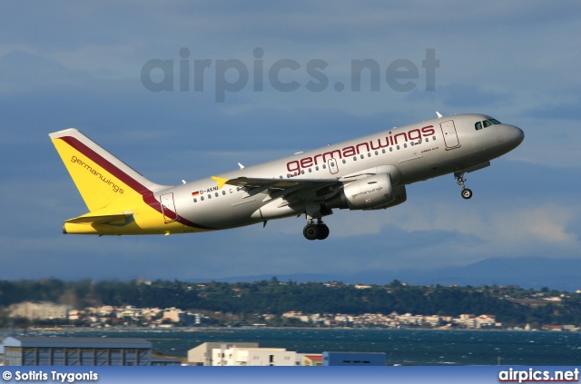 D-AKNP, Airbus A319-100, Germanwings