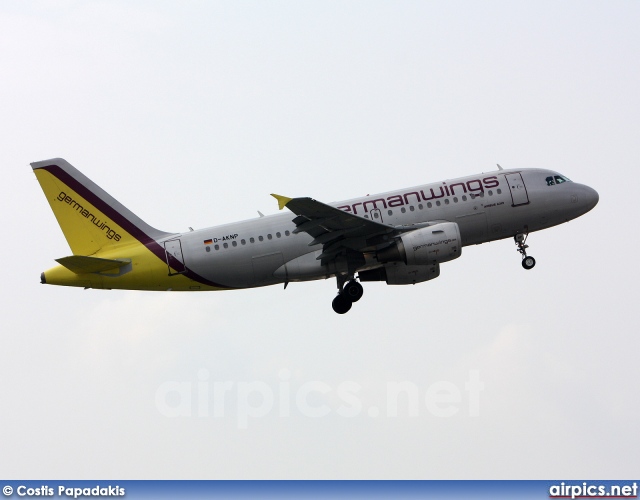 D-AKNP, Airbus A319-100, Germanwings