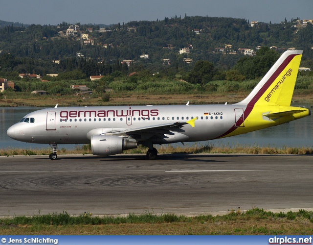 D-AKNQ, Airbus A319-100, Germanwings