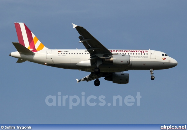 D-AKNR, Airbus A319-100, Germanwings