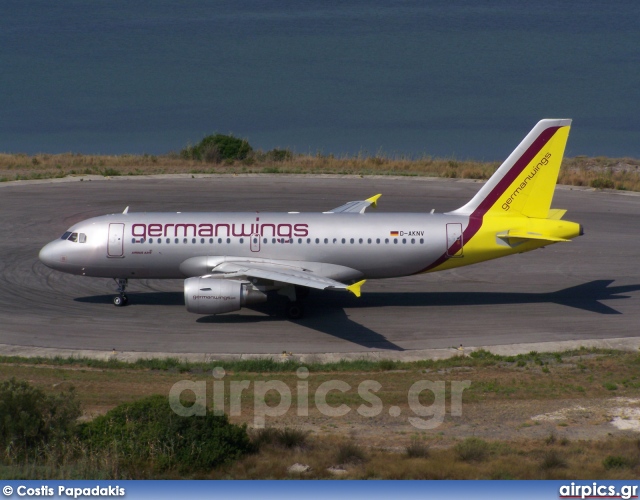 D-AKNV, Airbus A319-100, Germanwings