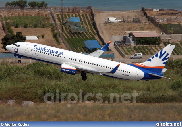 D-ASXB, Boeing 737-800, SunExpress