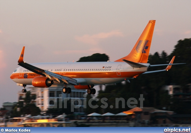 D-ATUF, Boeing 737-800, Hapag-Lloyd Kreuzfahrten