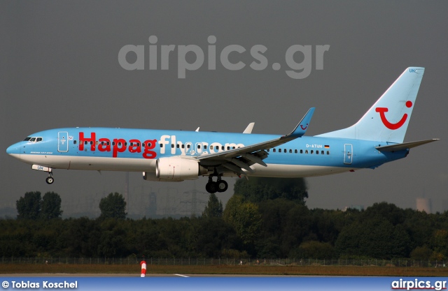 D-ATUH, Boeing 737-800, Hapagfly